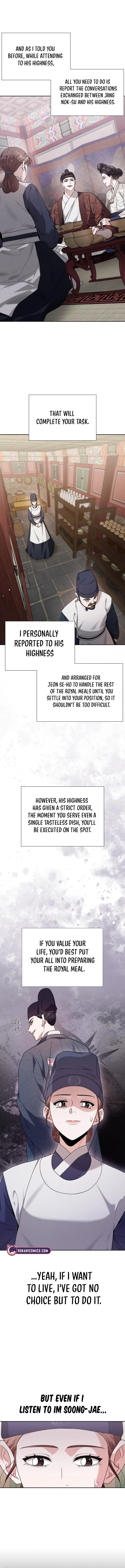 Surviving as Yeonsangun’s Chef Chapter 14 page 14 - 