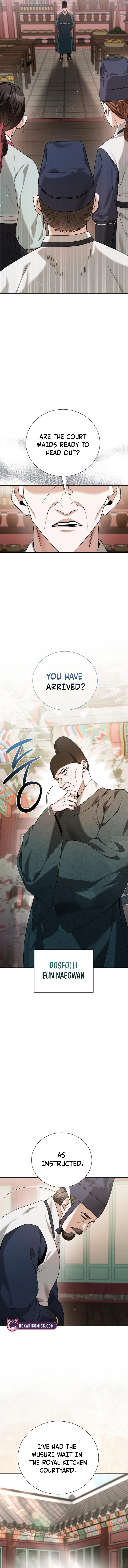Surviving as Yeonsangun’s Chef Chapter 15 page 14 - 