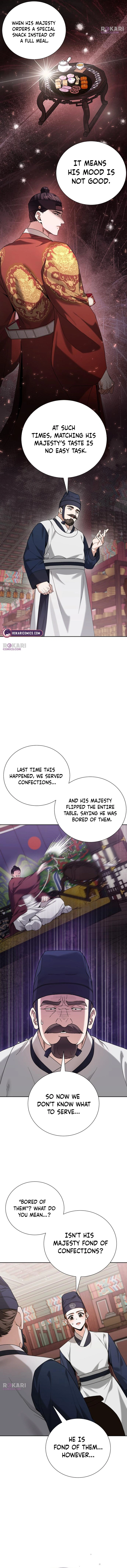 Surviving as Yeonsangun’s Chef Chapter 18 page 12 - 