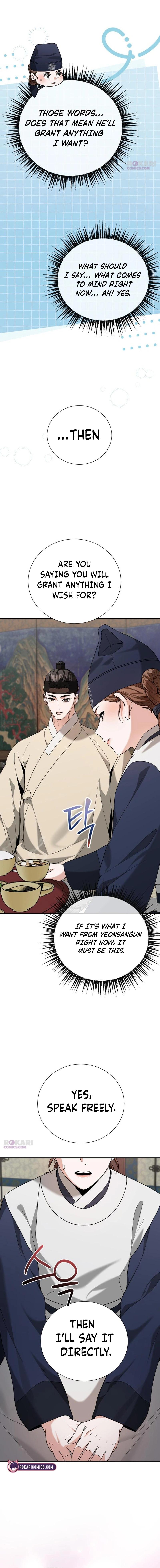 Surviving as Yeonsangun’s Chef Chapter 23 page 20 - 
