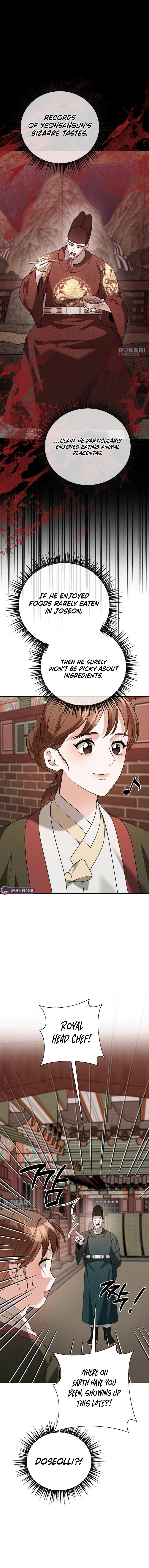 Surviving as Yeonsangun’s Chef Chapter 25 page 5 - 