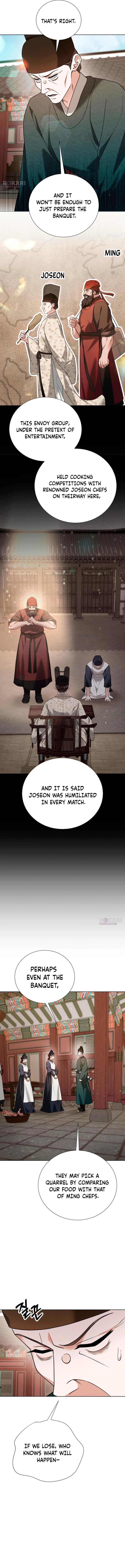 Surviving as Yeonsangun’s Chef Chapter 36 page 11 - 