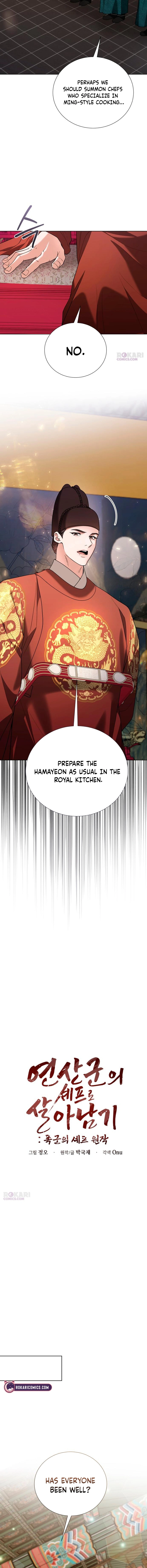 Surviving as Yeonsangun’s Chef Chapter 36 page 8 - 