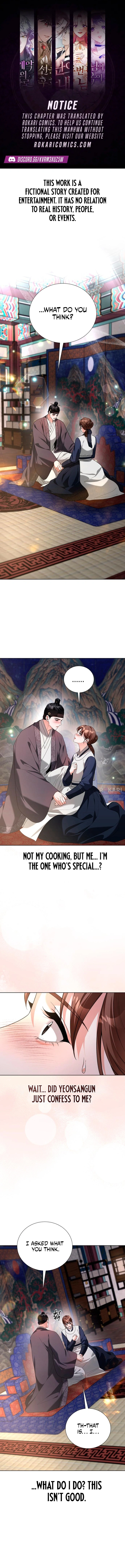 Surviving as Yeonsangun’s Chef Chapter 40 page 1 - 