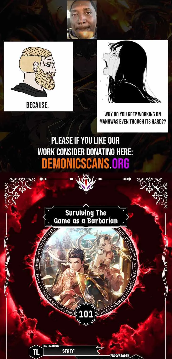 Surviving The Game as a Barbarian Chapter 101 page 1 - 