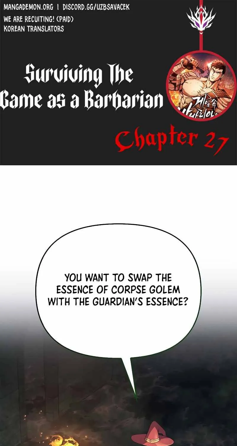 Surviving The Game as a Barbarian Chapter 27 page 2 - 