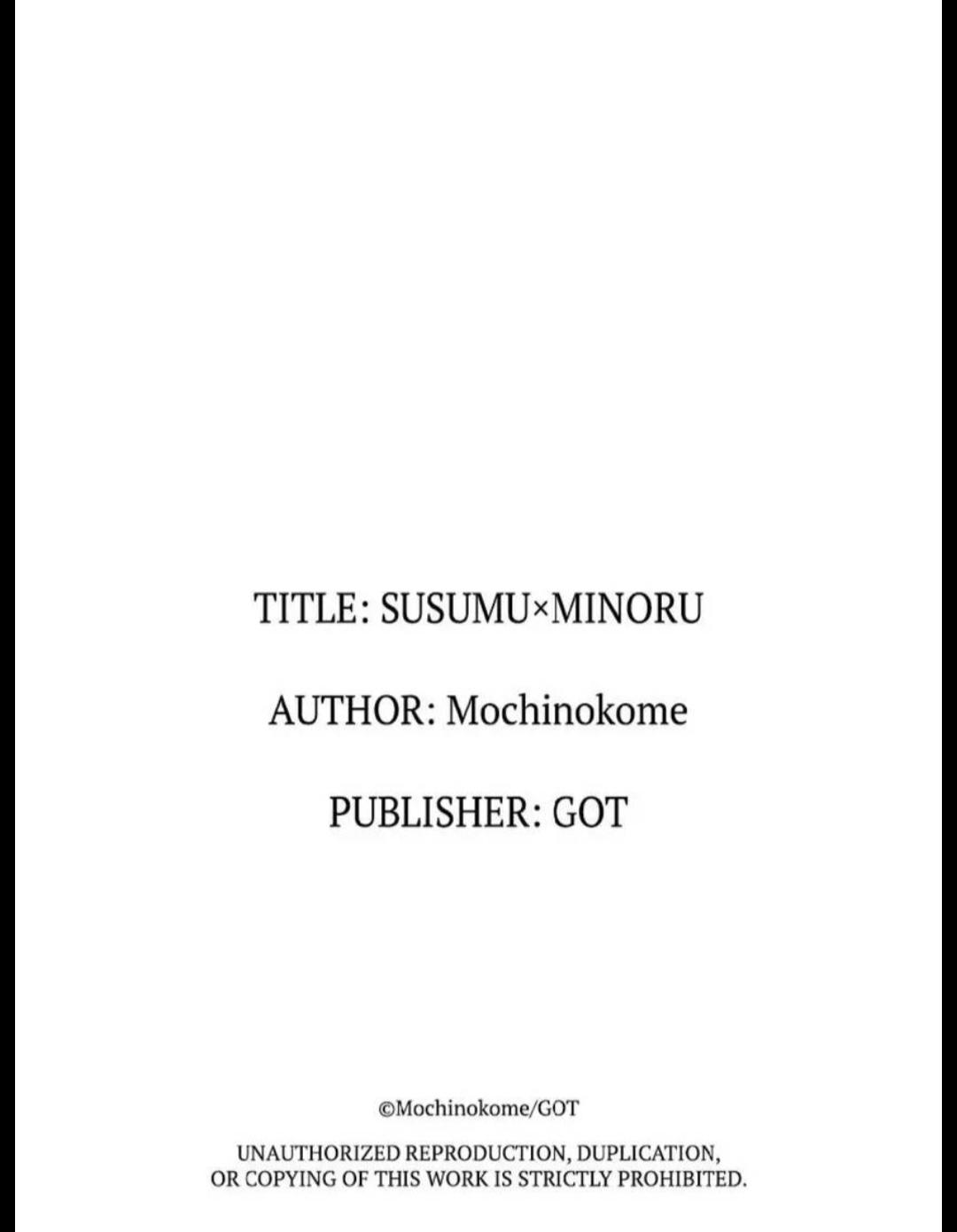 Susumu X Minoru Chapter 6 page 20 - 