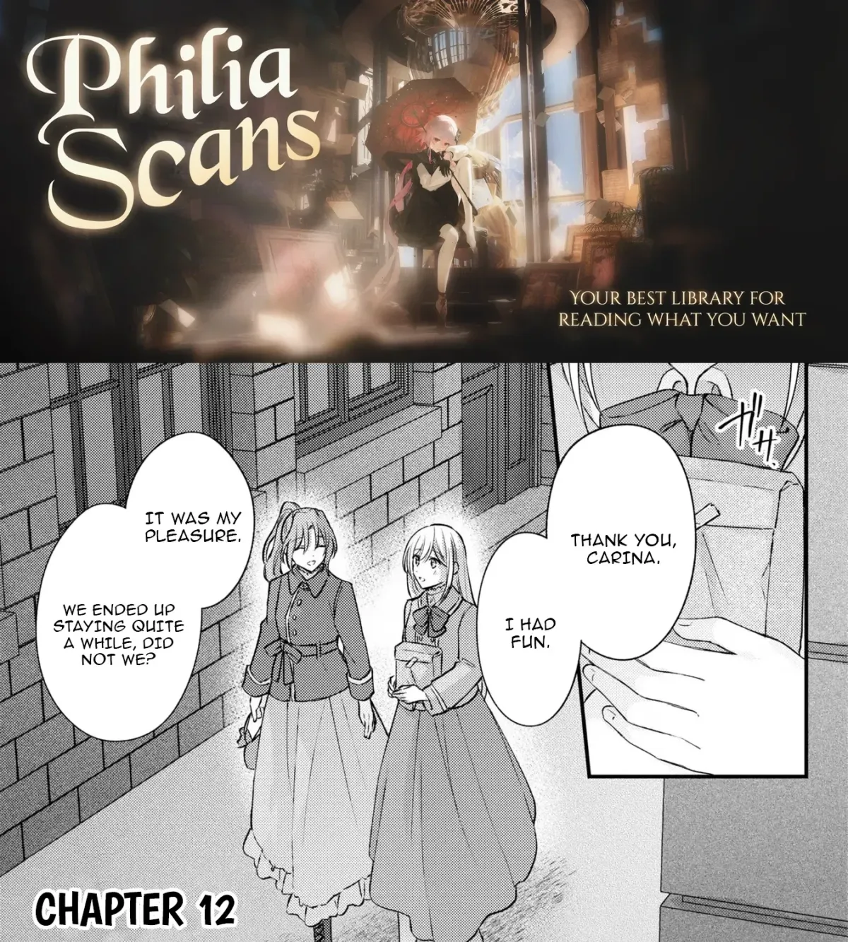 Suterare Danshaku Reijou wa Kuro Kishi-sama no Okiniiri Chapter 12 page 1 - 
