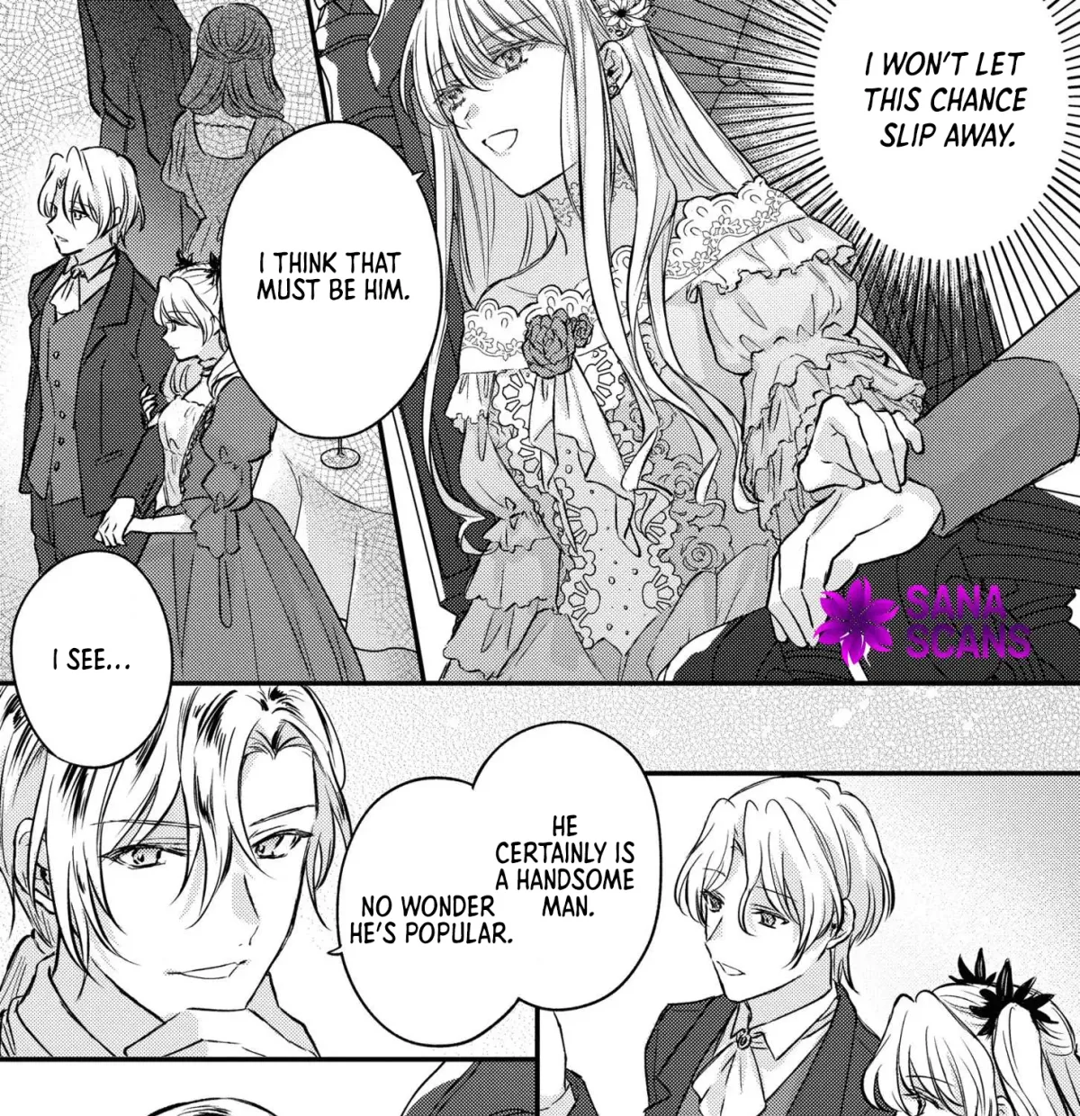Suterare Danshaku Reijou wa Kuro Kishi-sama no Okiniiri Chapter 4 page 54 - 