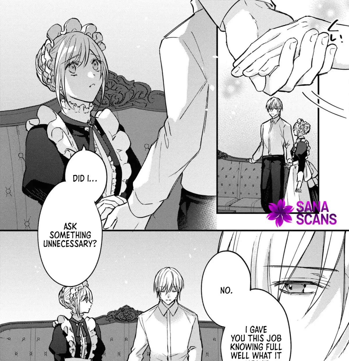 Suterare Danshaku Reijou wa Kuro Kishi-sama no Okiniiri Chapter 4 page 8 - 