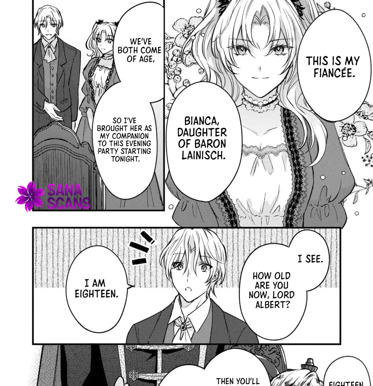 Suterare Danshaku Reijou wa Kuro Kishi-sama no Okiniiri Chapter 5 page 4 - 