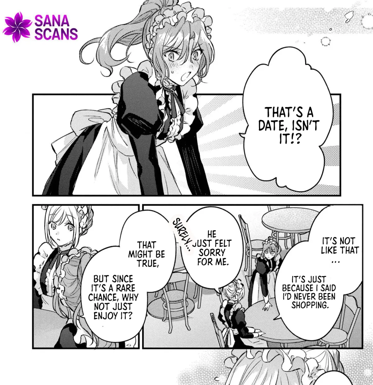 Suterare Danshaku Reijou wa Kuro Kishi-sama no Okiniiri Chapter 5 page 36 - 