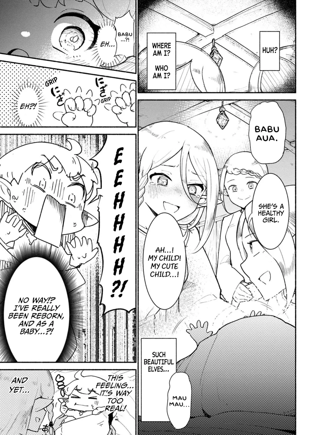 Suterare Elf-san wa Sekai de Ichiban Tsuyokute Kawaii! Chapter 1.1 page 3 - 