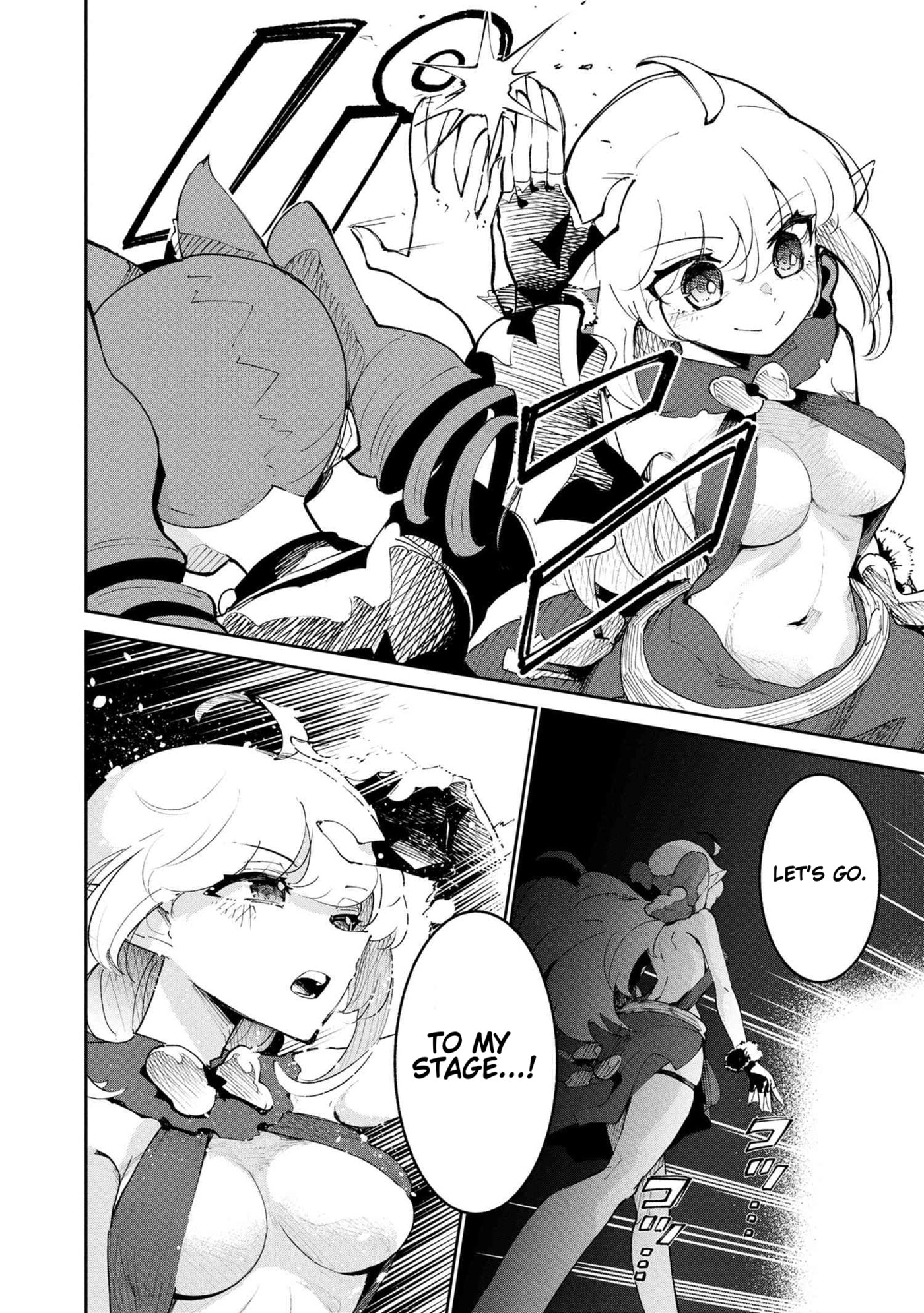 Suterare Elf-san wa Sekai de Ichiban Tsuyokute Kawaii! Chapter 10.1 page 10 - 
