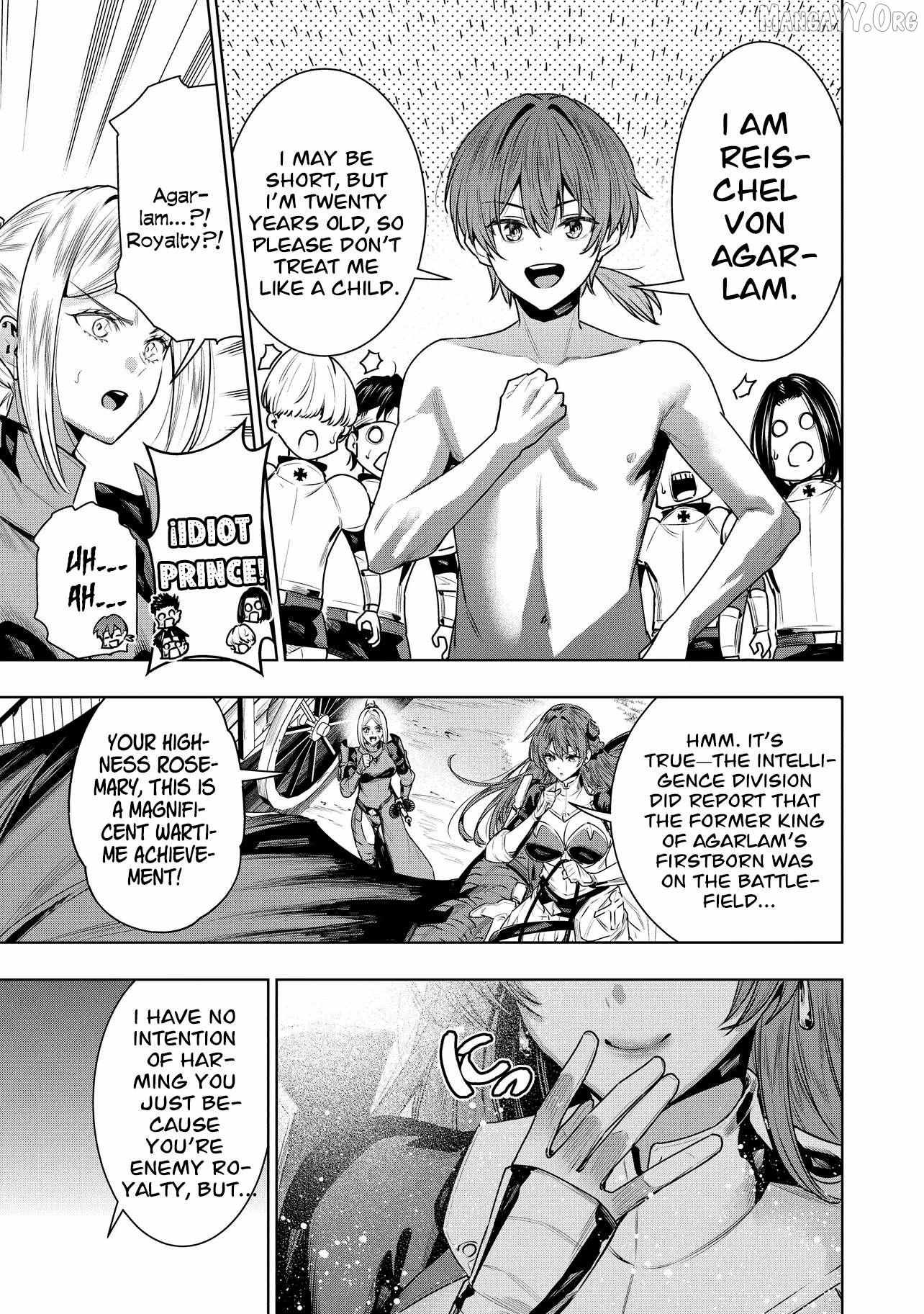 SUTERARE OUJI GA SAIZENSEN DE TEKIKOKU NO HEISHI WO CHIRYOU SHITARA JITSU WA DAINANA OUJO DATTA KEN Chapter 2.1 page 10 - 