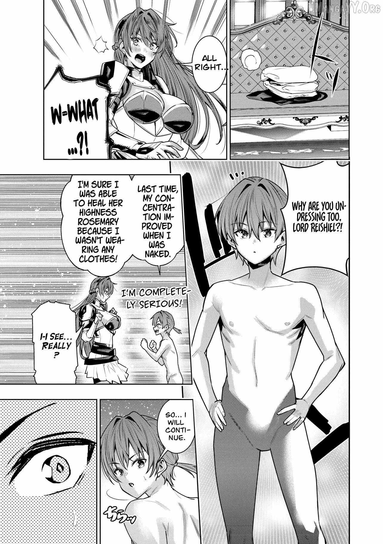SUTERARE OUJI GA SAIZENSEN DE TEKIKOKU NO HEISHI WO CHIRYOU SHITARA JITSU WA DAINANA OUJO DATTA KEN Chapter 2.2 page 10 - 