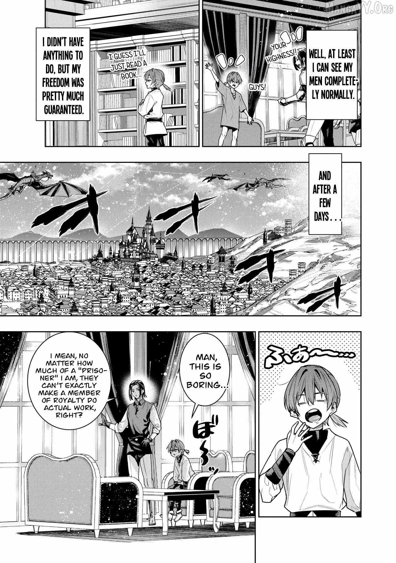 SUTERARE OUJI GA SAIZENSEN DE TEKIKOKU NO HEISHI WO CHIRYOU SHITARA JITSU WA DAINANA OUJO DATTA KEN Chapter 3.1 page 10 - 