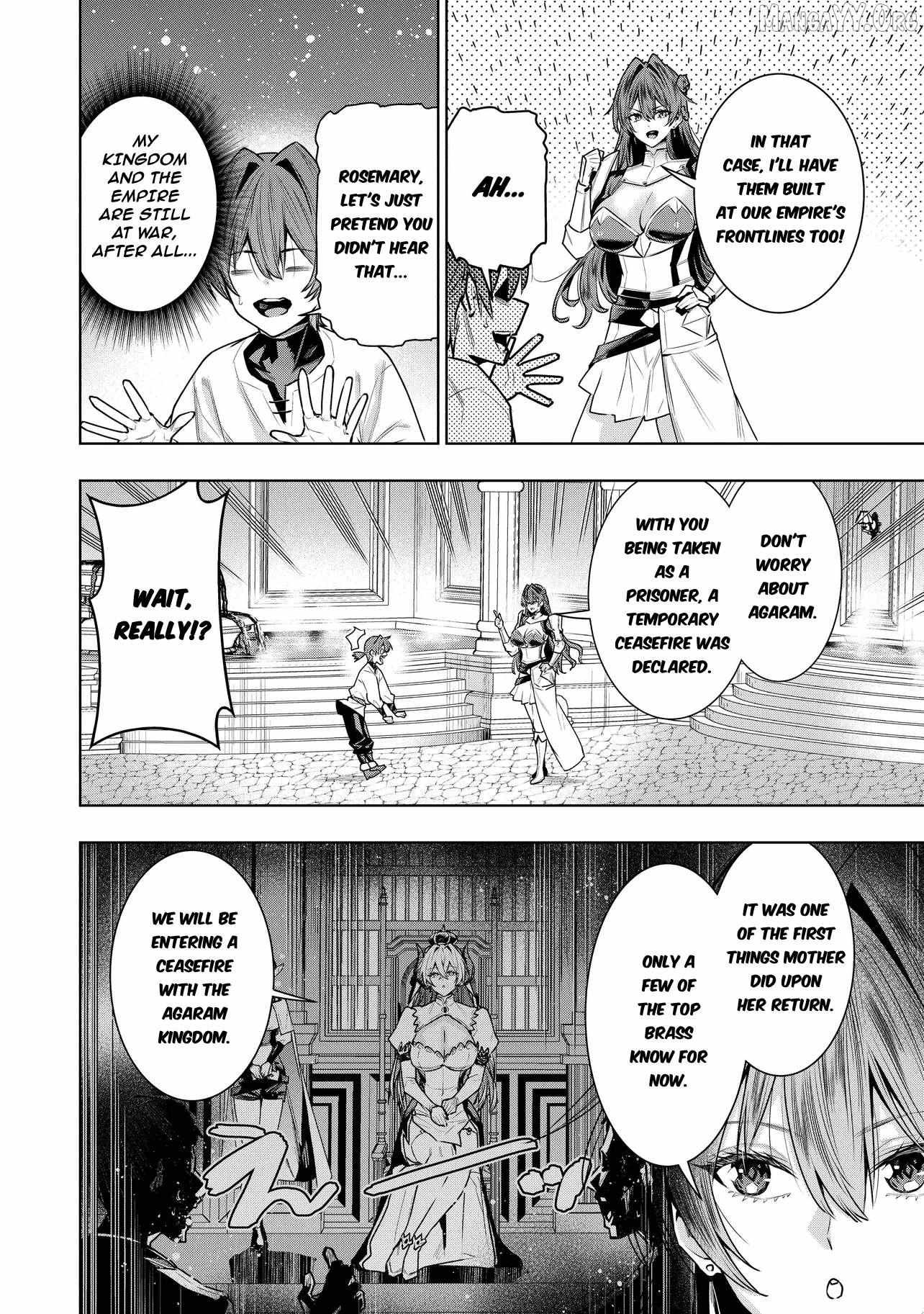 SUTERARE OUJI GA SAIZENSEN DE TEKIKOKU NO HEISHI WO CHIRYOU SHITARA JITSU WA DAINANA OUJO DATTA KEN Chapter 4.1 page 8 - 