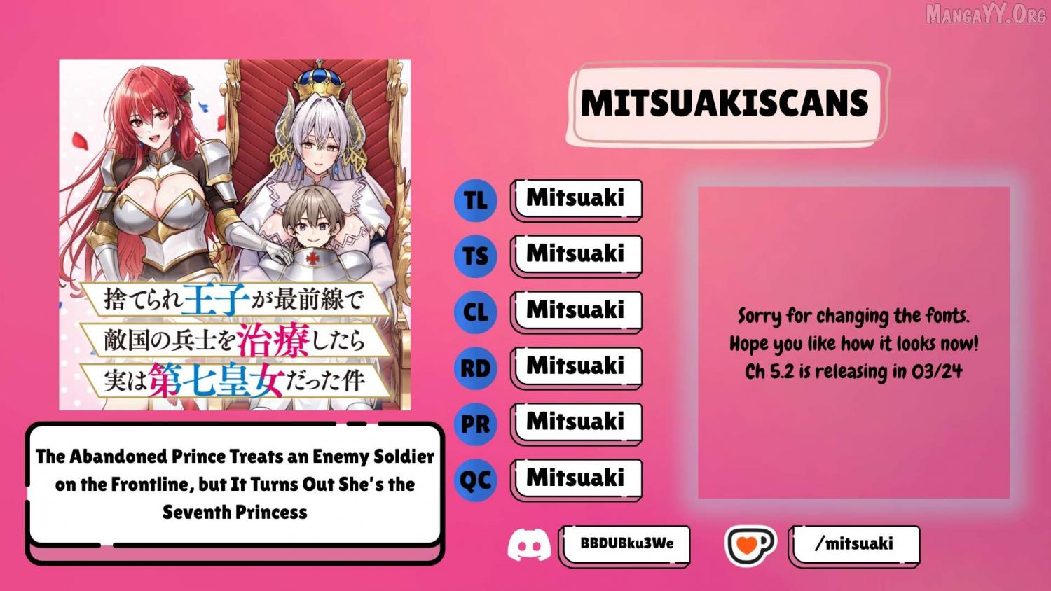 SUTERARE OUJI GA SAIZENSEN DE TEKIKOKU NO HEISHI WO CHIRYOU SHITARA JITSU WA DAINANA OUJO DATTA KEN Chapter 5.1 page 23 - 