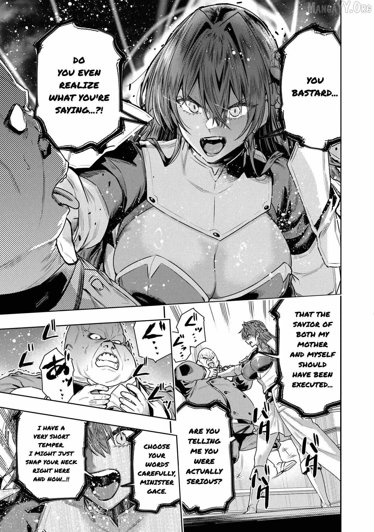 SUTERARE OUJI GA SAIZENSEN DE TEKIKOKU NO HEISHI WO CHIRYOU SHITARA JITSU WA DAINANA OUJO DATTA KEN Chapter 5.1 page 10 - 