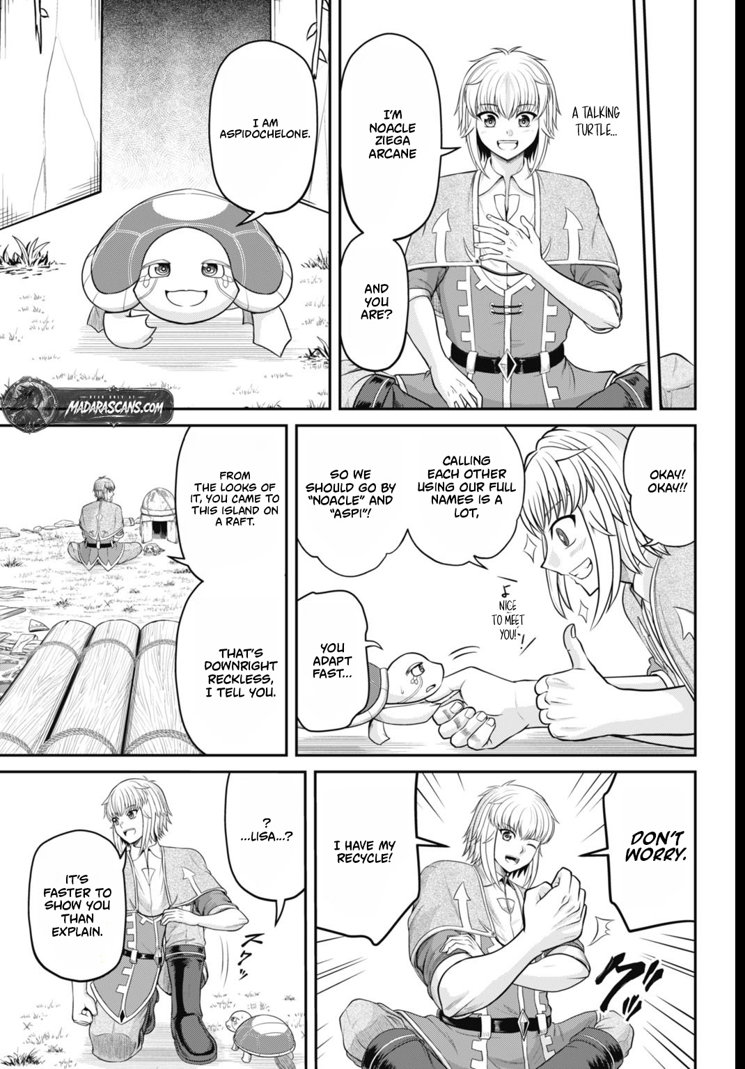 Suterare Ouji no Saikyou Ikada Kokka Chapter 2.1 page 7 - 