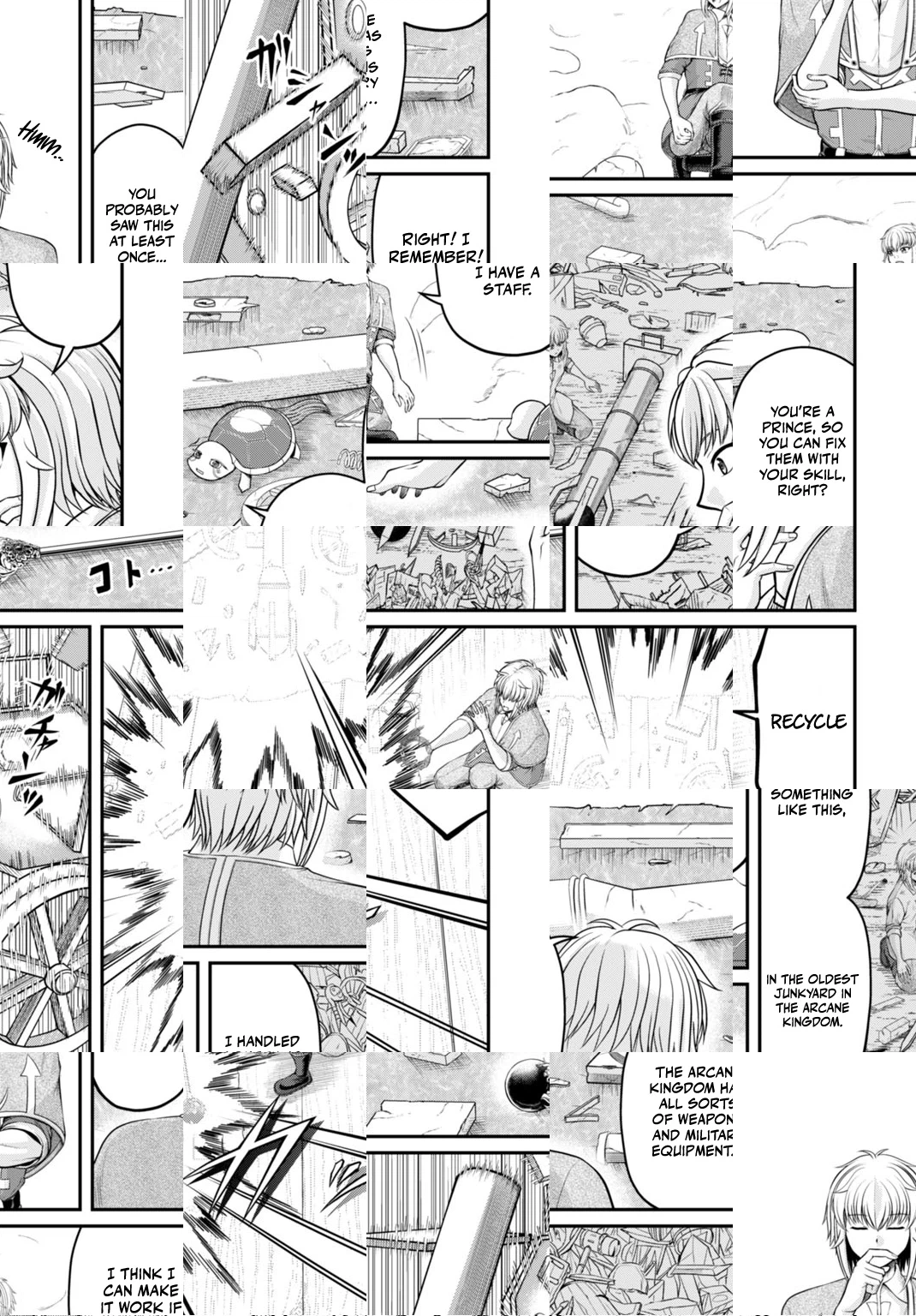 Suterare Ouji no Saikyou Ikada Kokka Chapter 4.1 page 9 - 
