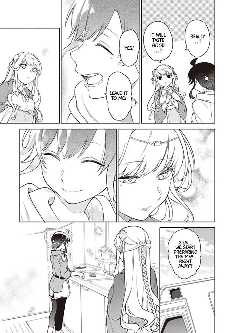 Suterare Seijo no Isekai Gohantabi Chapter 2.1 page 3 - 