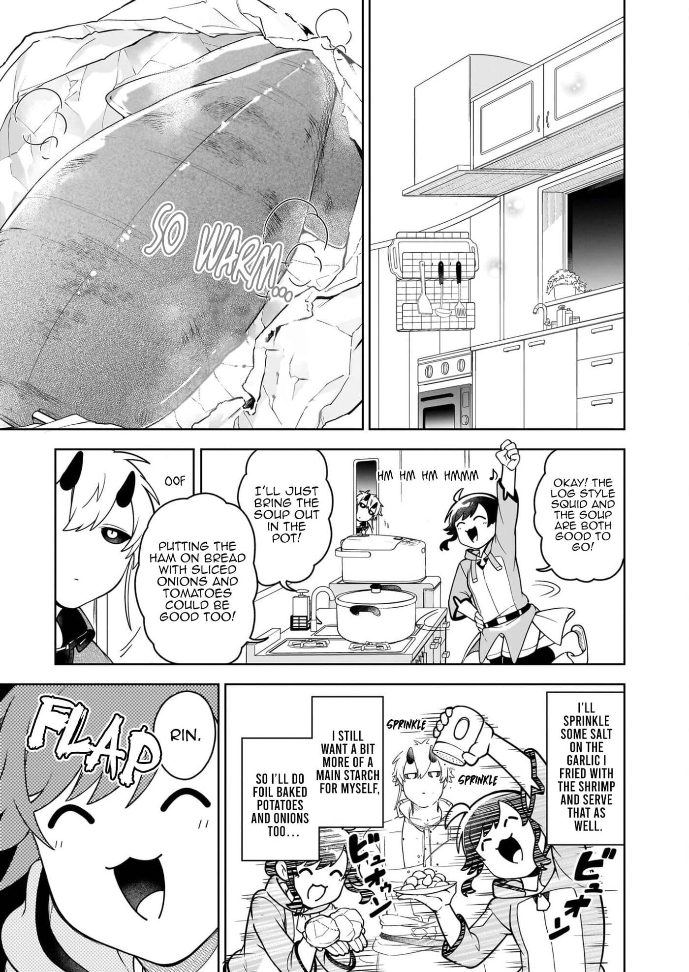 Suterare Seijo no Isekai Gohantabi Chapter 21.1 page 9 - 