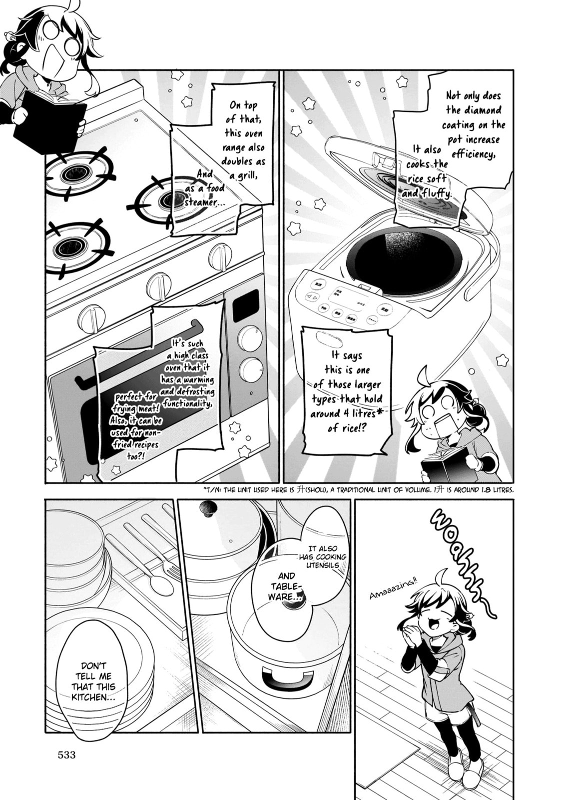 Suterare Seijo no Isekai Gohantabi Chapter 3.1 page 8 - 