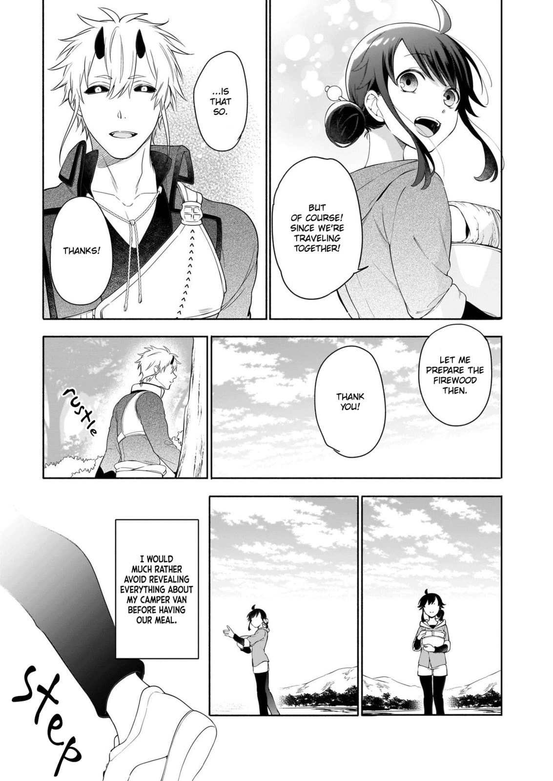 Suterare Seijo no Isekai Gohantabi Chapter 3.2 page 3 - 