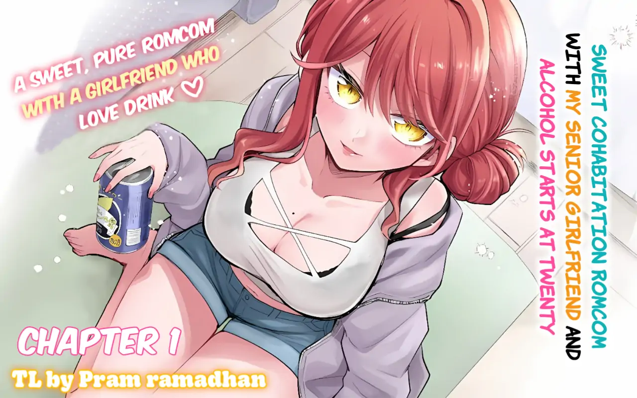 Sweet Cohabitation Romcom With My Senior Girlfriend and Alcohol Starts At Twenty Chapter 1 page 1 - 