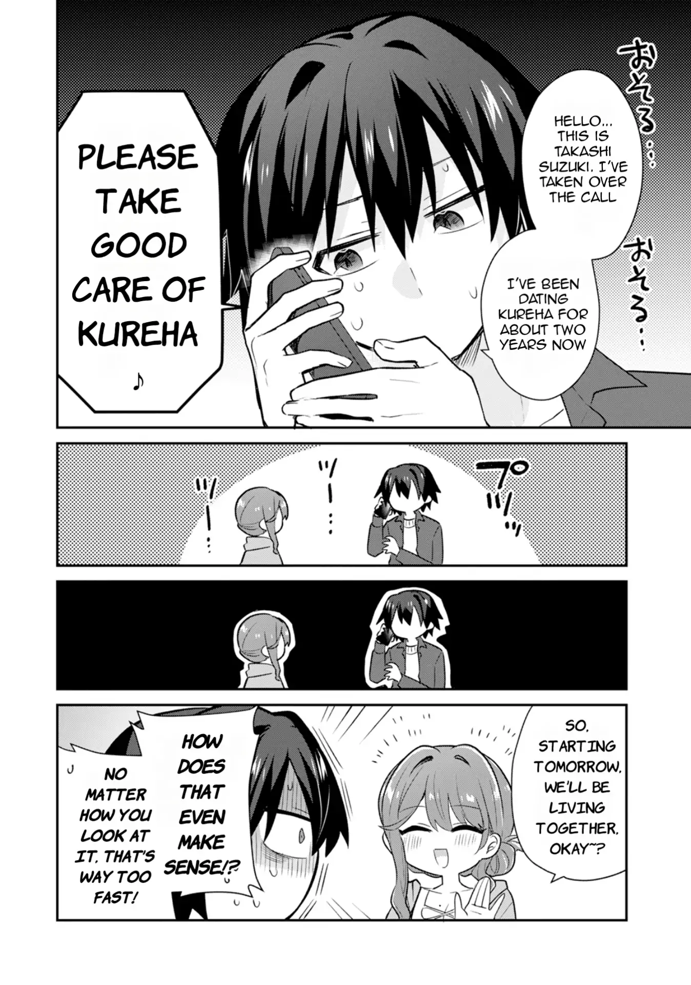 Sweet Cohabitation Romcom With My Senior Girlfriend and Alcohol Starts At Twenty Chapter 1 page 11 - 