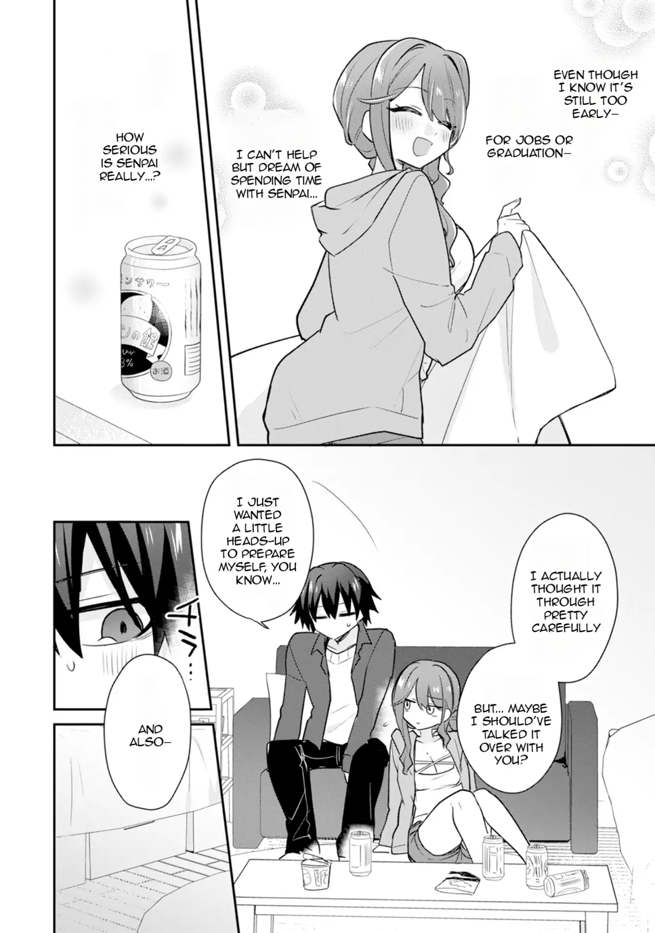Sweet Cohabitation Romcom With My Senior Girlfriend and Alcohol Starts At Twenty Chapter 1 page 15 - 