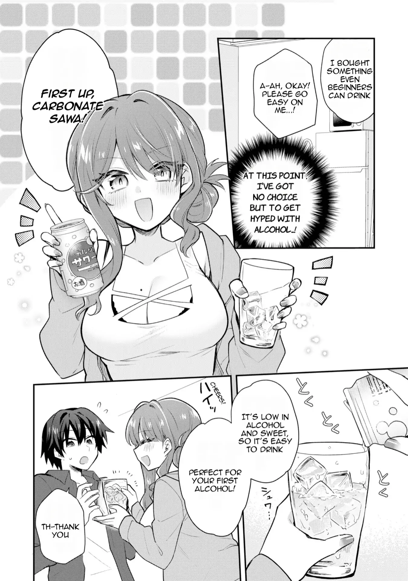 Sweet Cohabitation Romcom With My Senior Girlfriend and Alcohol Starts At Twenty Chapter 1 page 21 - 