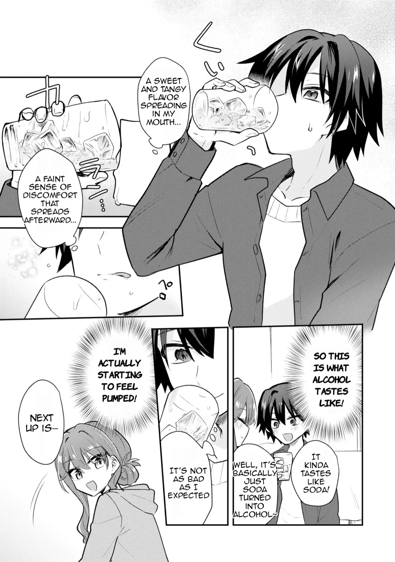 Sweet Cohabitation Romcom With My Senior Girlfriend and Alcohol Starts At Twenty Chapter 1 page 22 - 