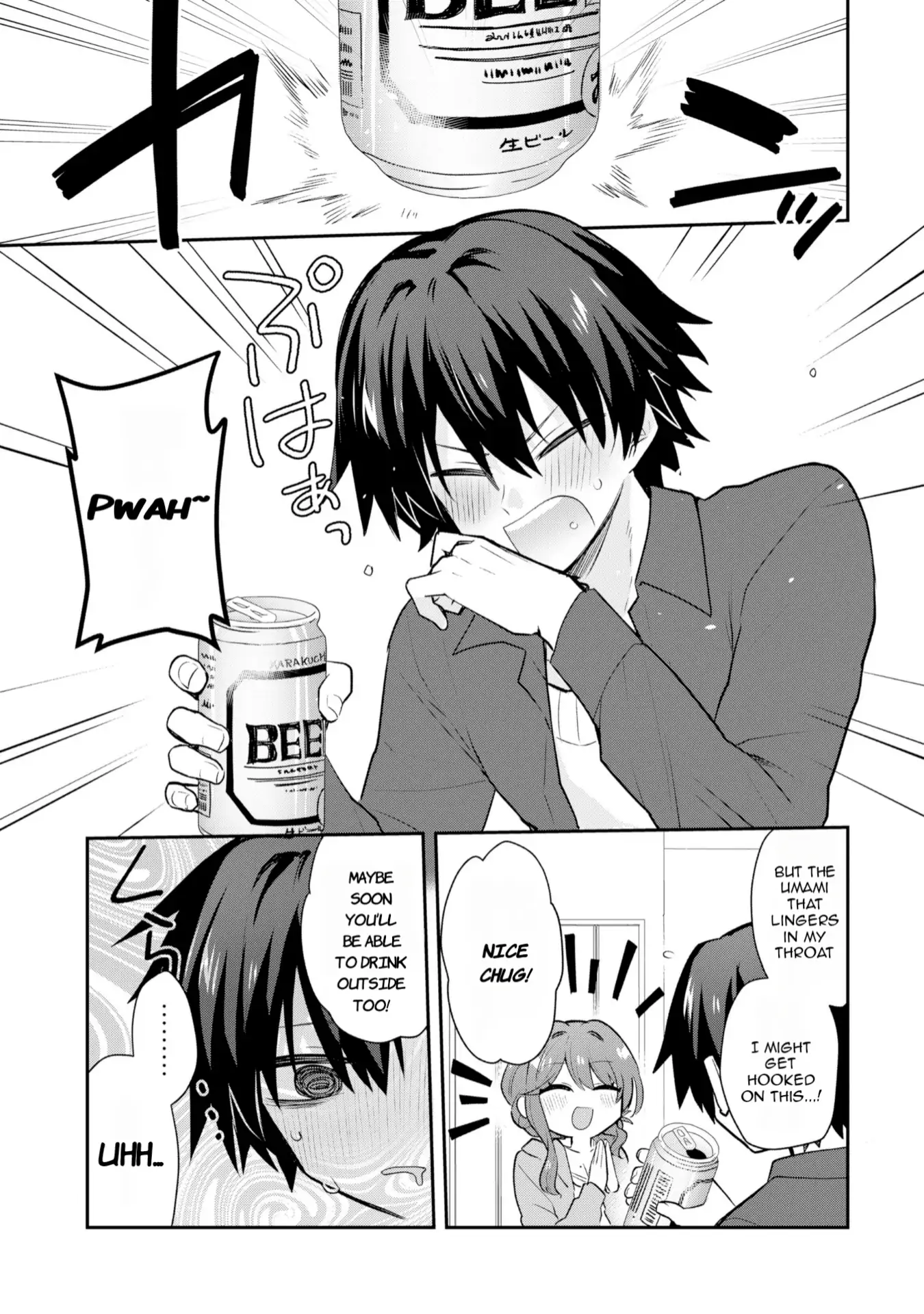 Sweet Cohabitation Romcom With My Senior Girlfriend and Alcohol Starts At Twenty Chapter 1 page 26 - 