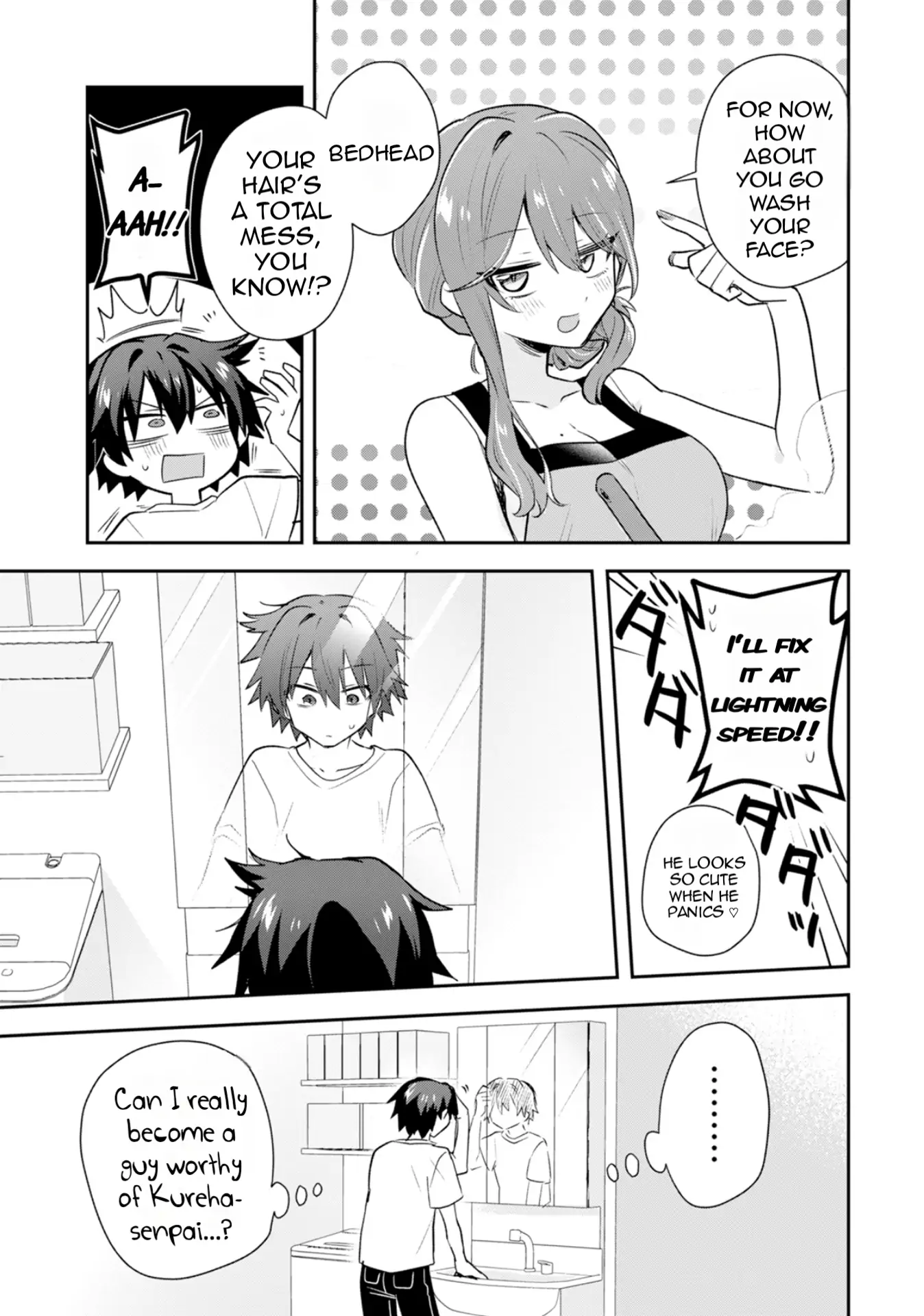 Sweet Cohabitation Romcom With My Senior Girlfriend and Alcohol Starts At Twenty Chapter 1 page 34 - 