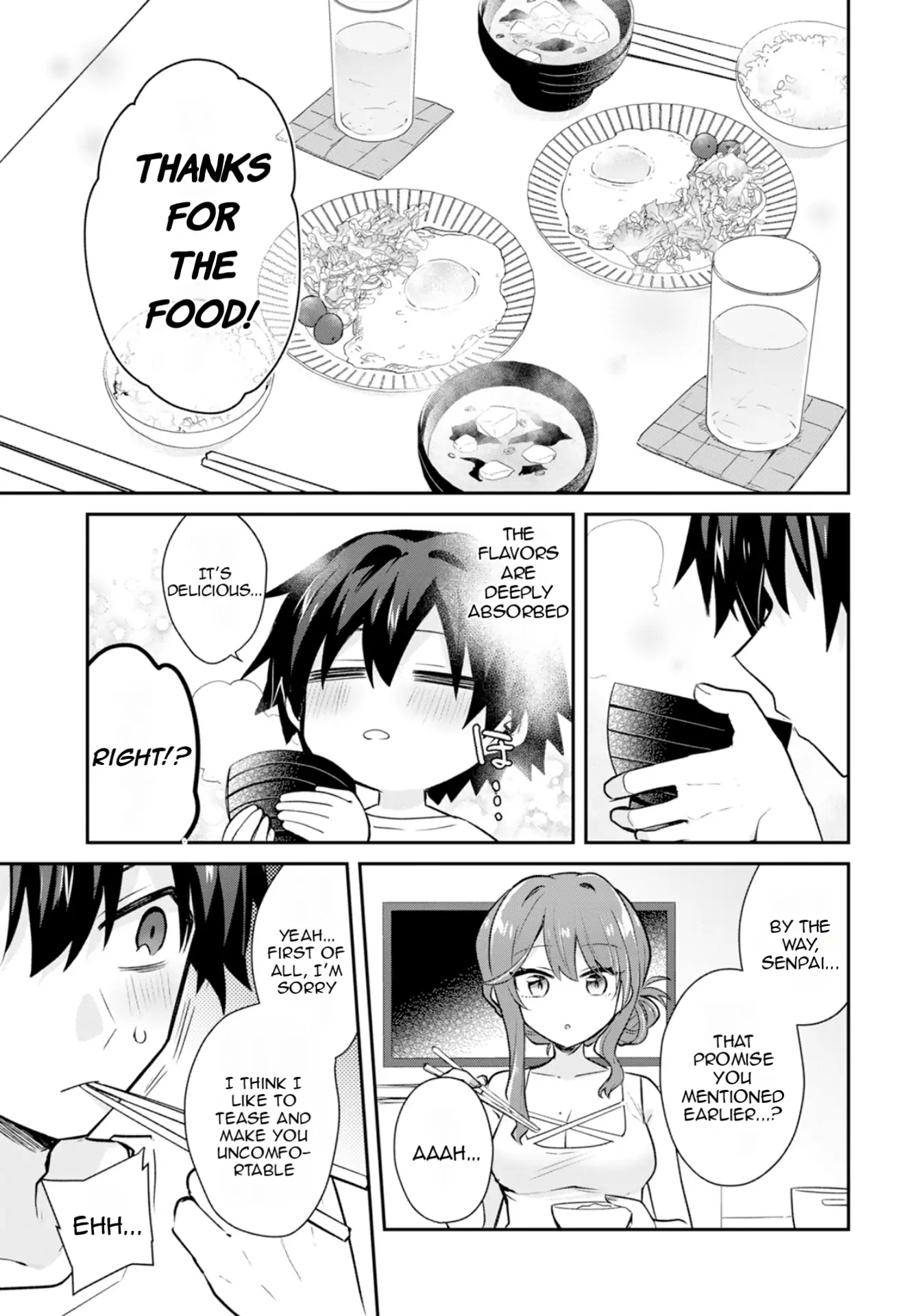 Sweet Cohabitation Romcom With My Senior Girlfriend and Alcohol Starts At Twenty Chapter 1 page 36 - 