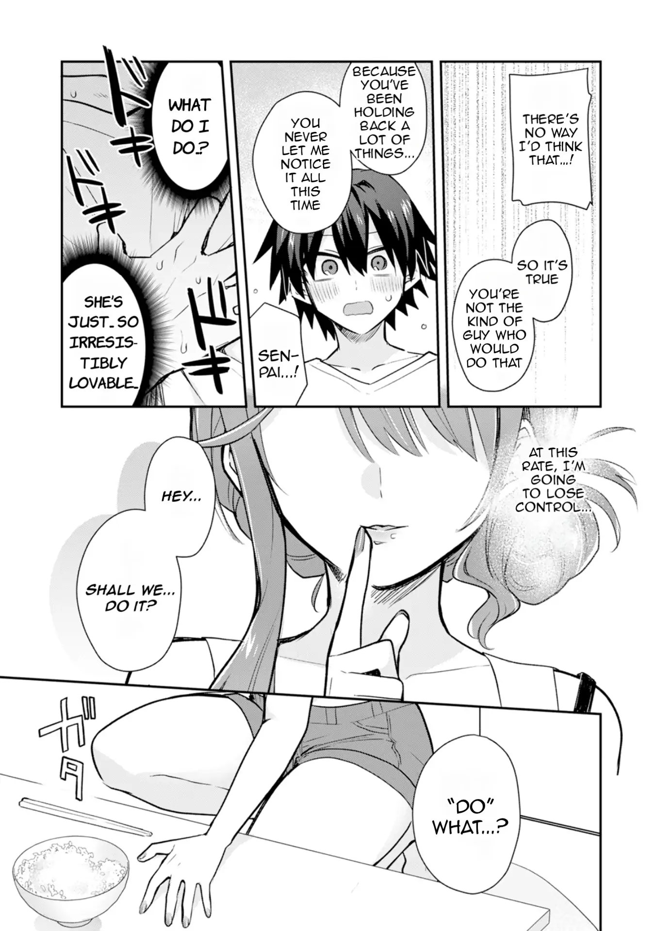 Sweet Cohabitation Romcom With My Senior Girlfriend and Alcohol Starts At Twenty Chapter 1 page 38 - 