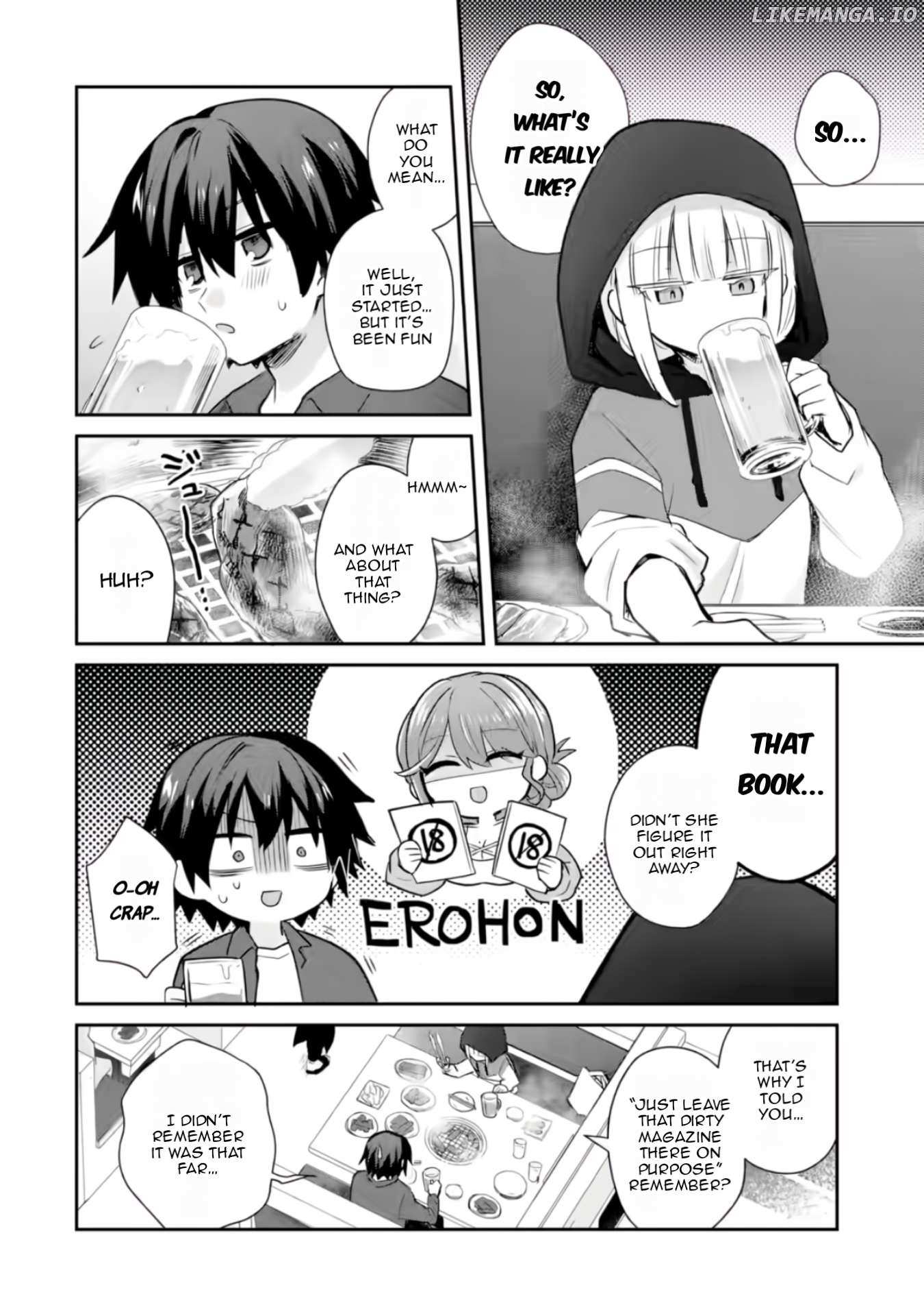 Sweet Cohabitation Romcom With My Senior Girlfriend and Alcohol Starts At Twenty Chapter 3 page 14 - 
