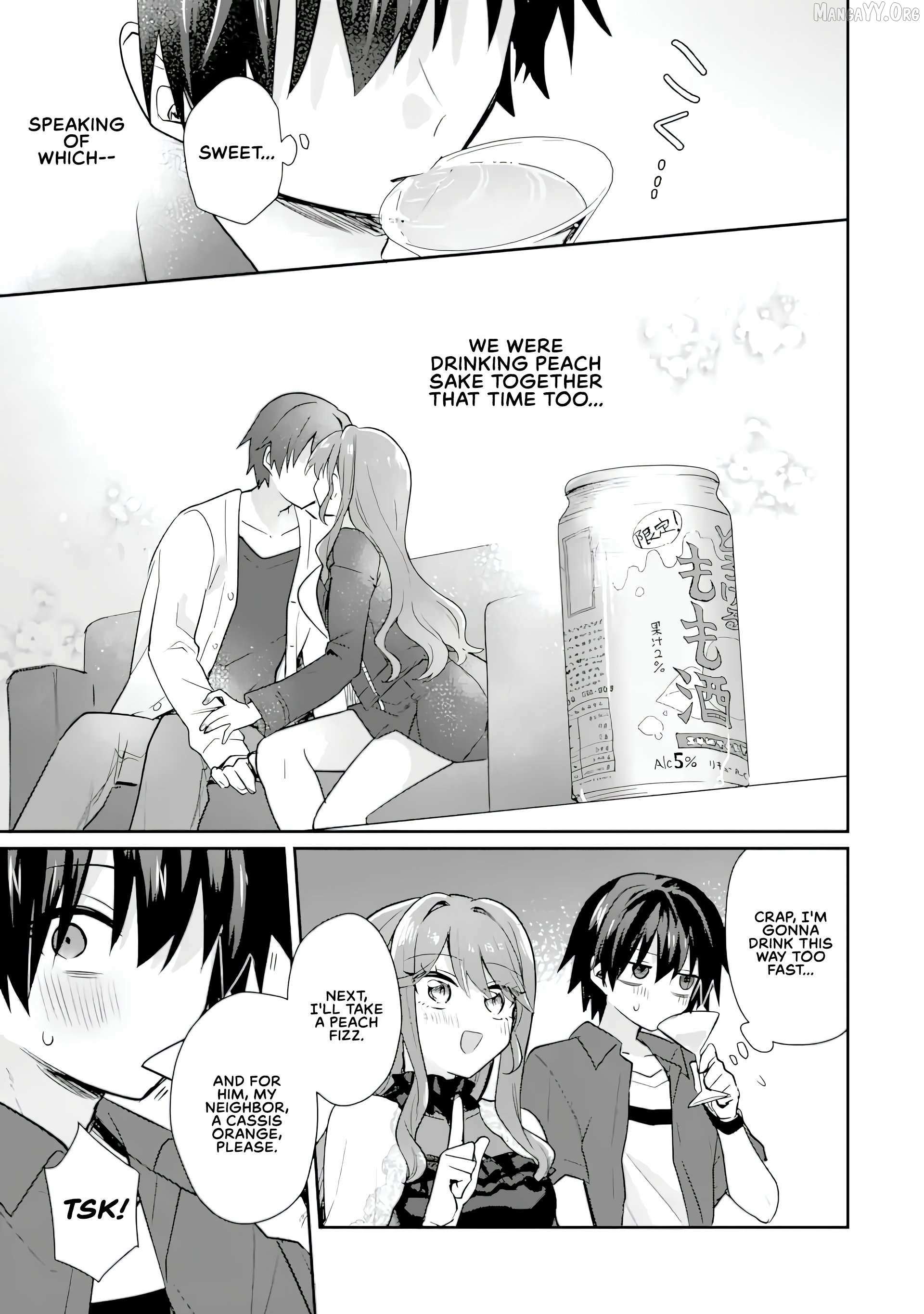 Sweet Cohabitation Romcom With My Senior Girlfriend and Alcohol Starts At Twenty Chapter 4.2 page 3 - 