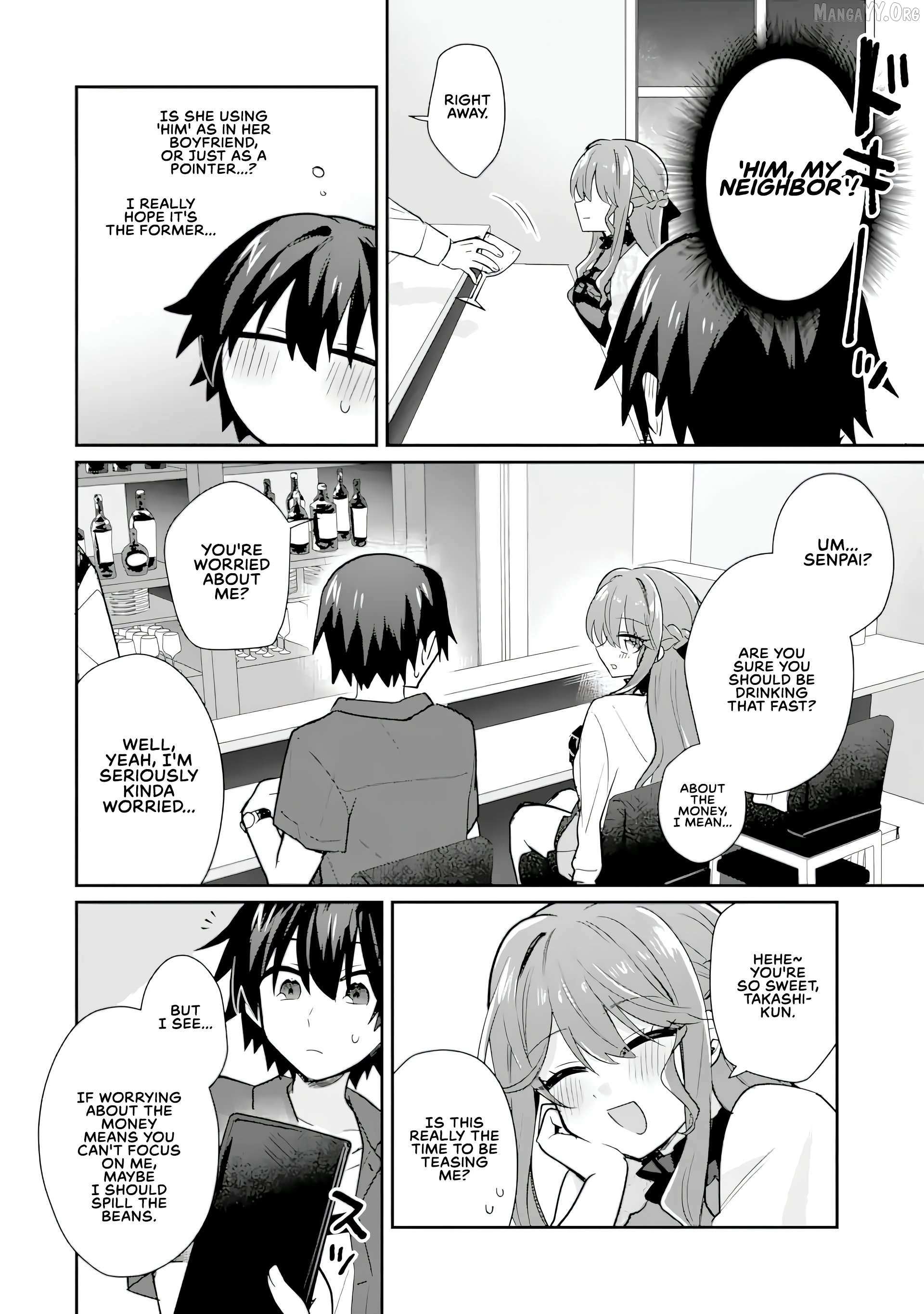 Sweet Cohabitation Romcom With My Senior Girlfriend and Alcohol Starts At Twenty Chapter 4.2 page 4 - 