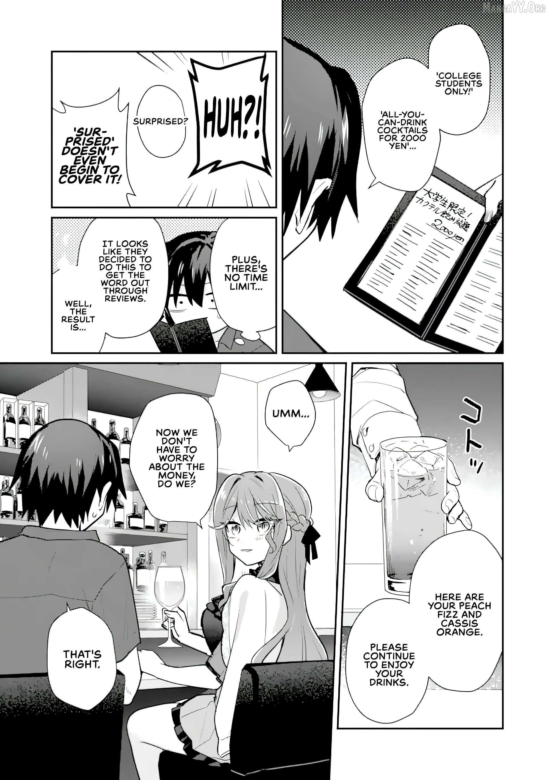 Sweet Cohabitation Romcom With My Senior Girlfriend and Alcohol Starts At Twenty Chapter 4.2 page 5 - 