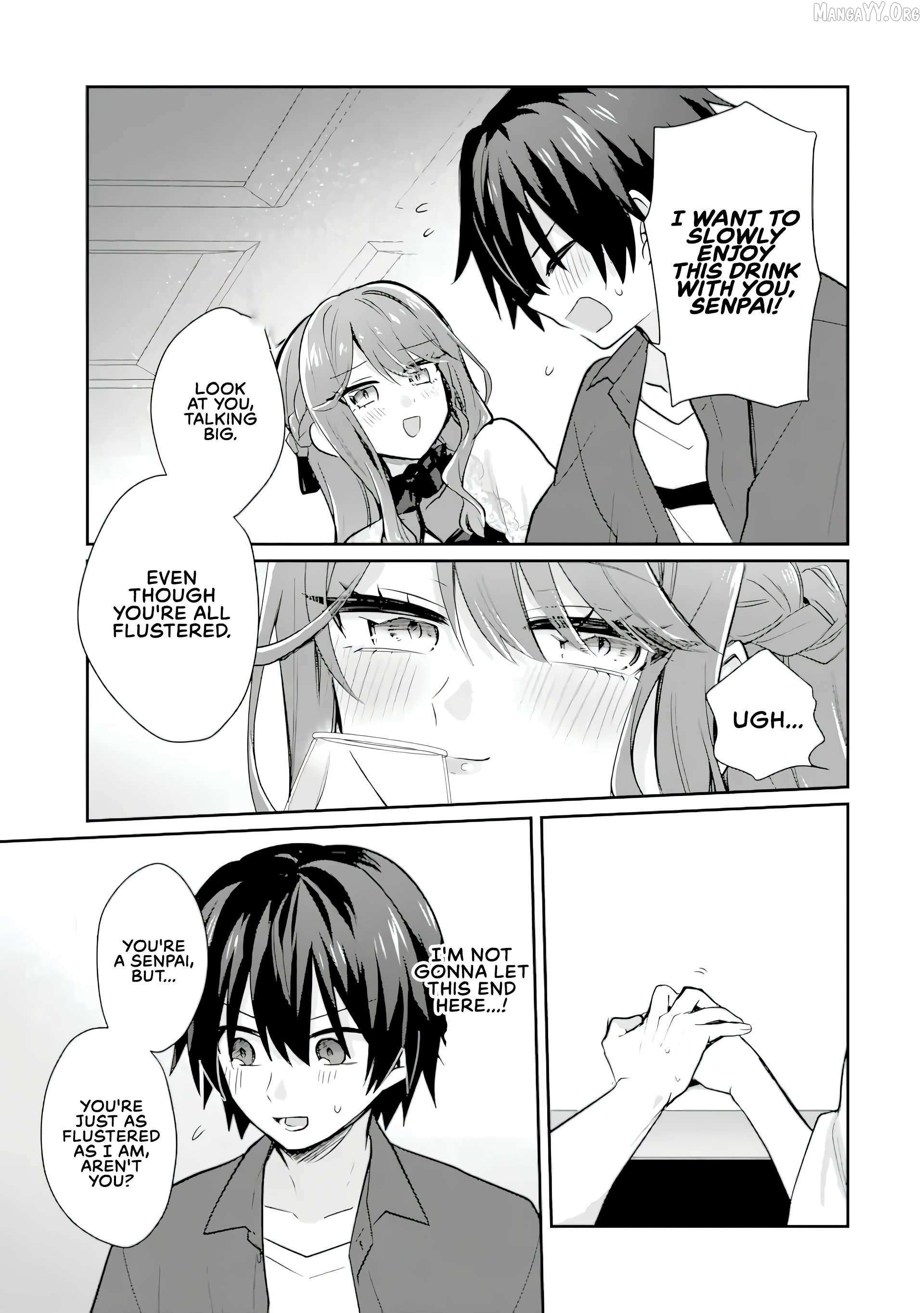 Sweet Cohabitation Romcom With My Senior Girlfriend and Alcohol Starts At Twenty Chapter 4.2 page 7 - 