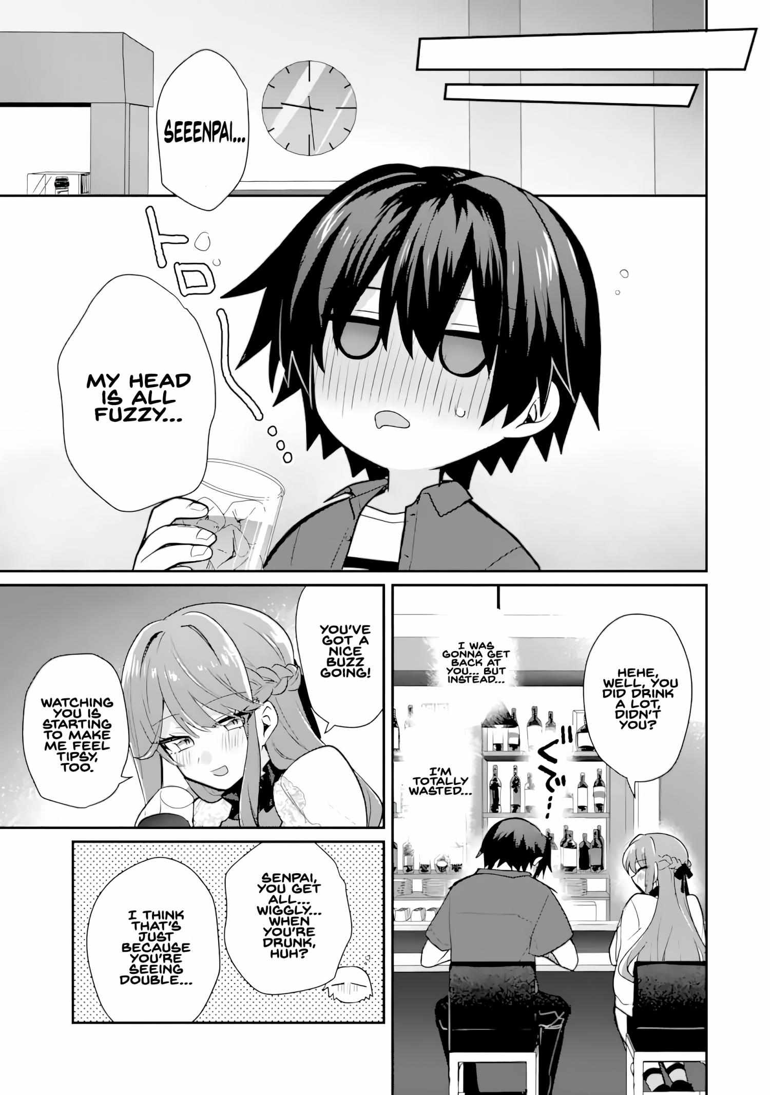 Sweet Cohabitation Romcom With My Senior Girlfriend and Alcohol Starts At Twenty Chapter 4.3 page 1 - 