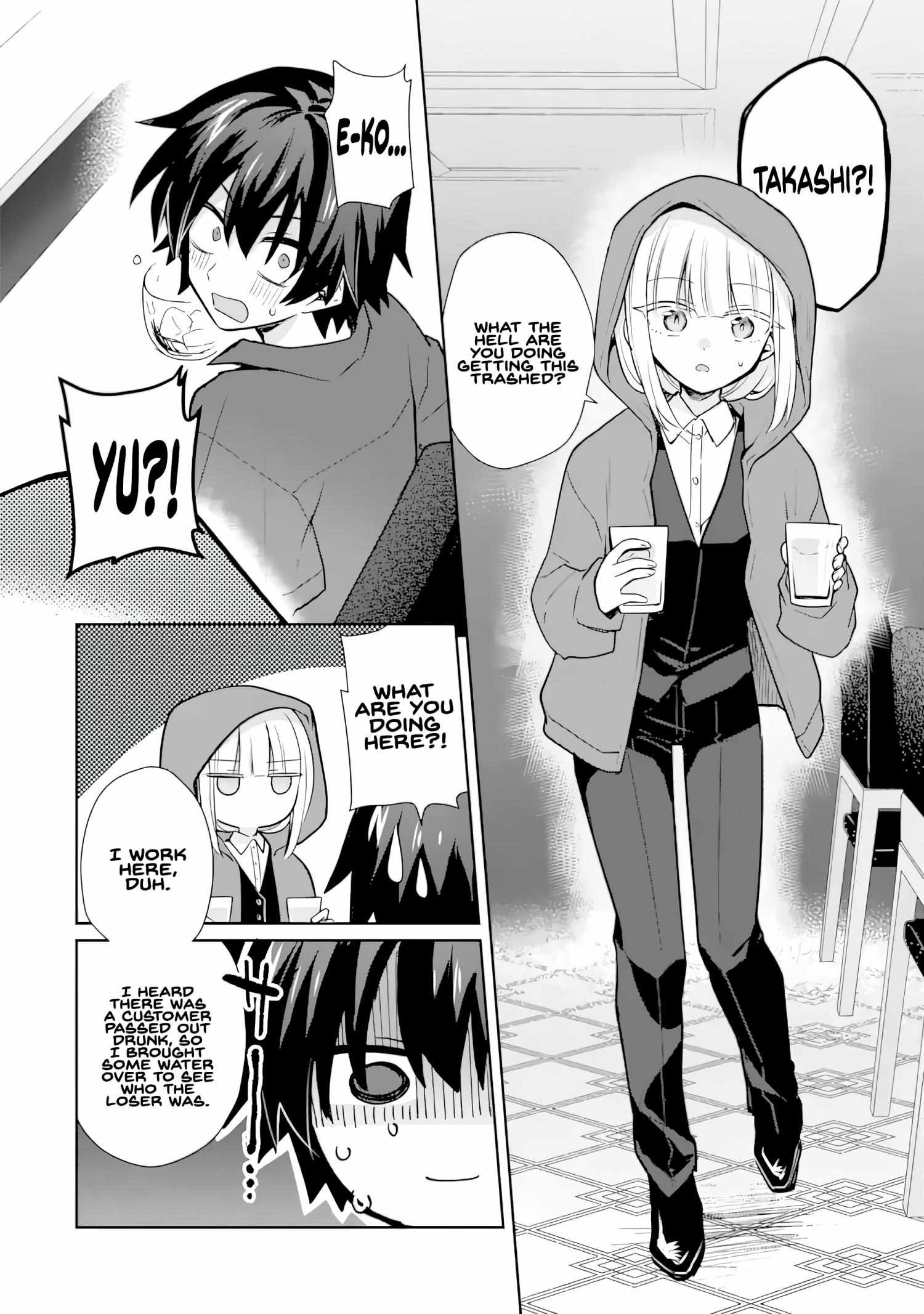 Sweet Cohabitation Romcom With My Senior Girlfriend and Alcohol Starts At Twenty Chapter 4.3 page 4 - 