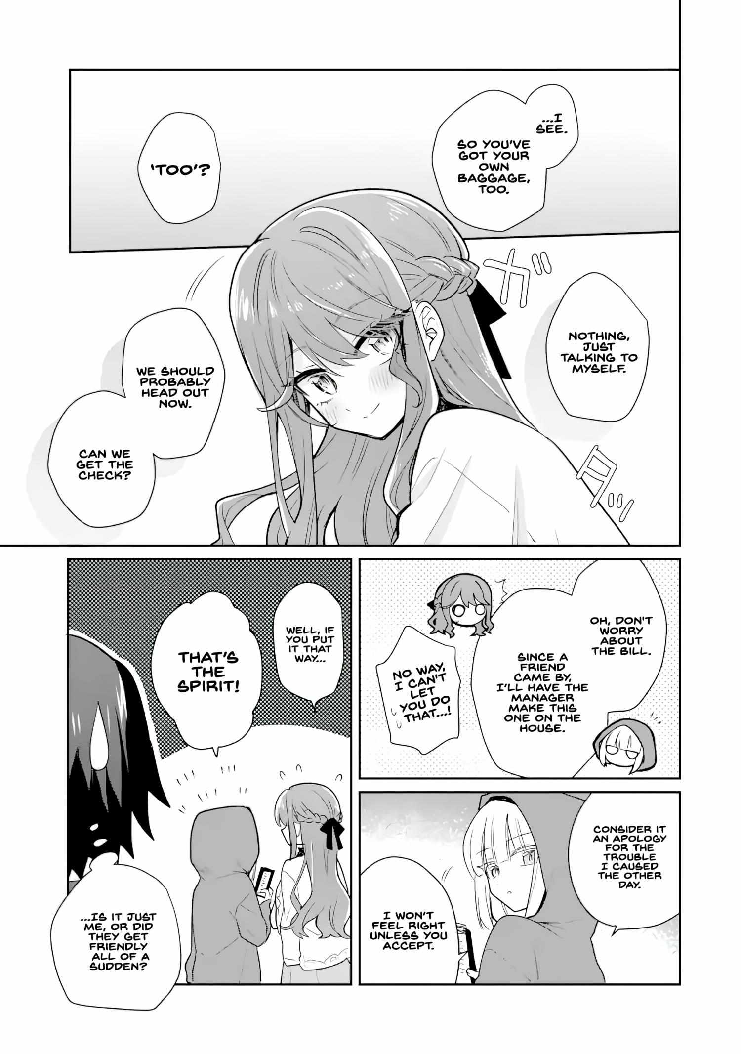 Sweet Cohabitation Romcom With My Senior Girlfriend and Alcohol Starts At Twenty Chapter 4.3 page 7 - 