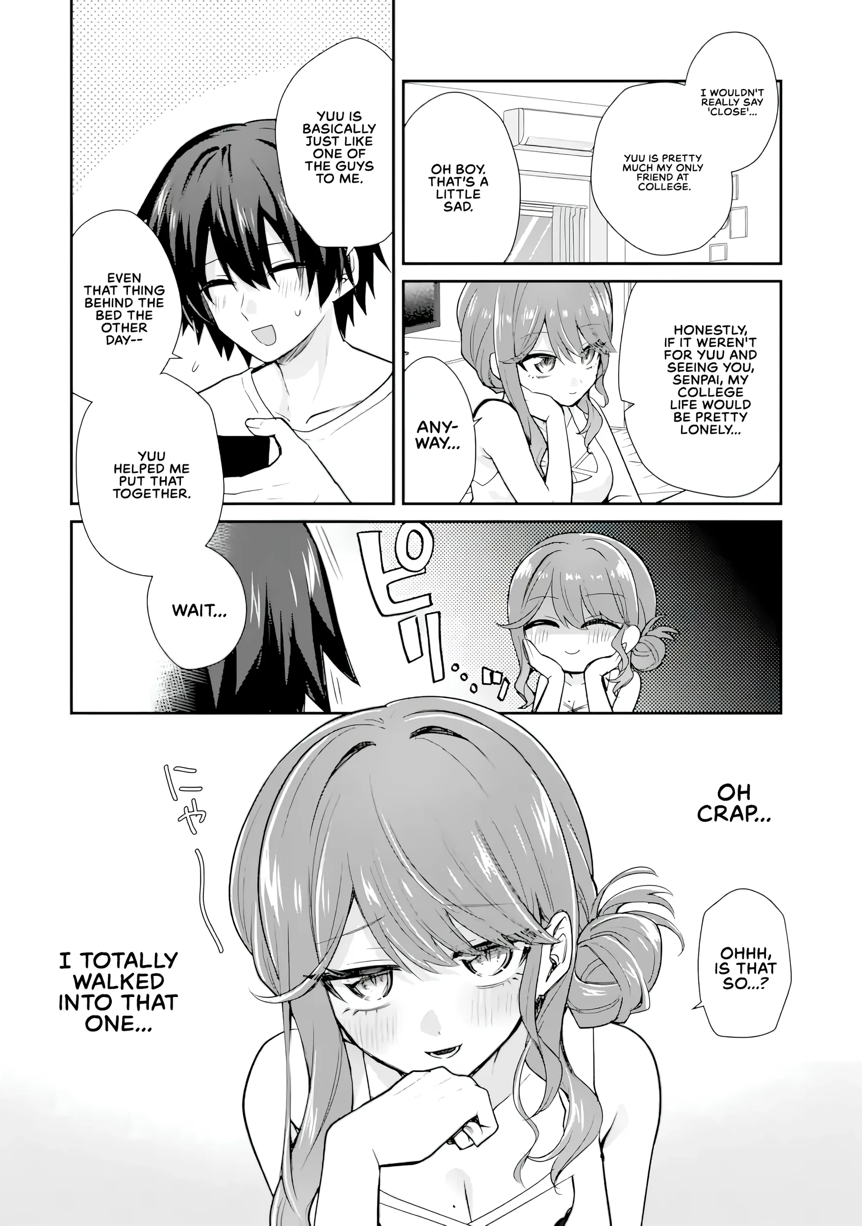Sweet Cohabitation Romcom With My Senior Girlfriend and Alcohol Starts At Twenty Chapter 4.5 page 4 - 
