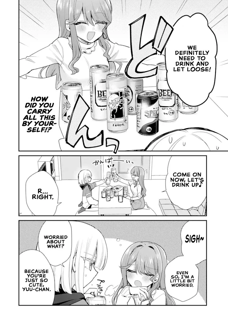Sweet Cohabitation Romcom With My Senior Girlfriend and Alcohol Starts At Twenty Chapter 6 page 11 - 