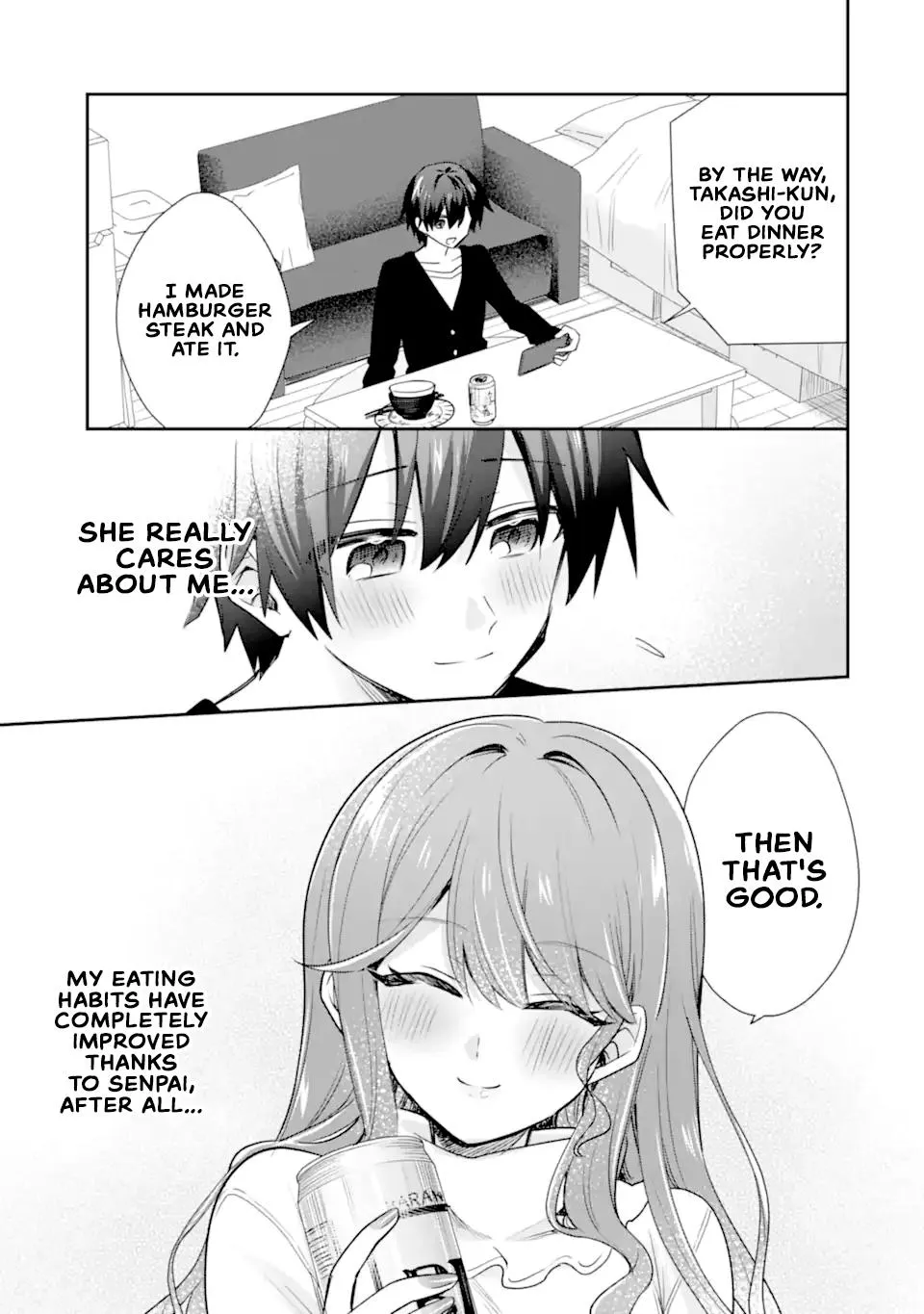 Sweet Cohabitation Romcom With My Senior Girlfriend and Alcohol Starts At Twenty Chapter 6 page 14 - 